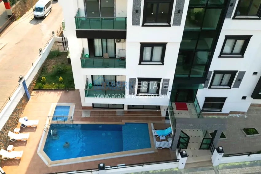 Apartment 1+1 from the owner with furniture in a cozy complex — Alanya, Tosmur district 6
