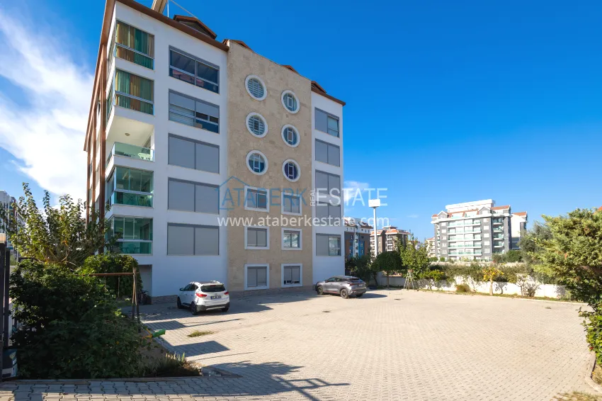 Apartment 1+1 with furniture and sea view — Kestel, Alanya 12