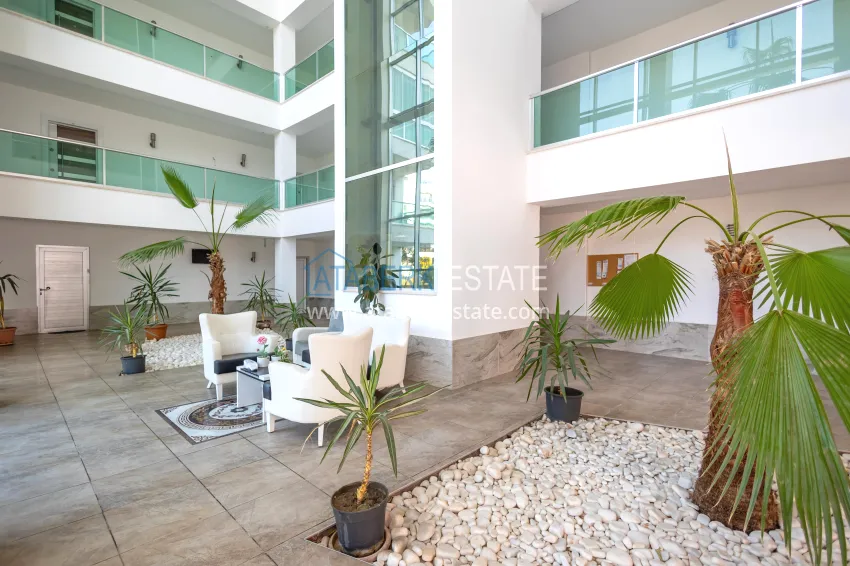 Apartment 1+1 with furniture and sea view — Kestel, Alanya 14