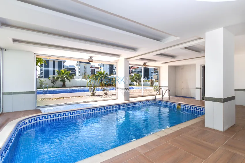 Apartment 1+1 with furniture and sea view — Kestel, Alanya 16