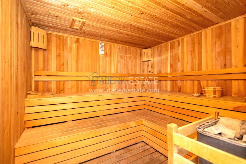 Apartment 1+1 with furniture and sea view — Kestel, Alanya 18