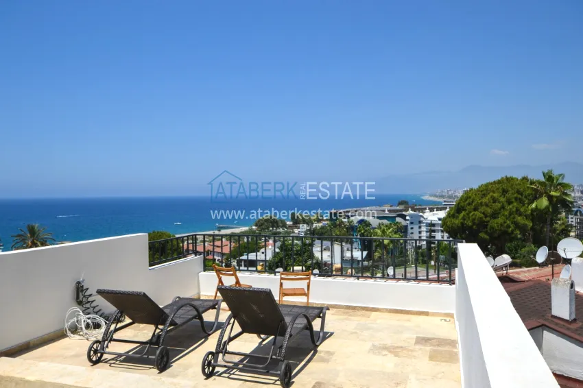 Purchase Duplex with views in a townhouse-type complex on the beachfront - Alanya, Kargicak district 21 
