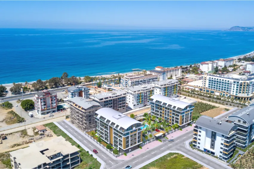 Apartment 1+1 with sea view in a prestigious complex — Kargicak district, 200 meters from the sea 1