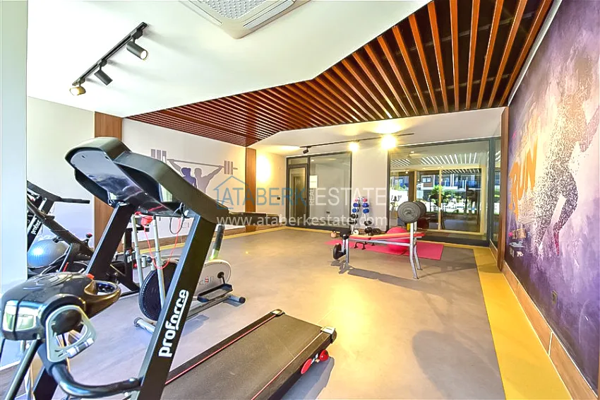Apartment 1+1 with sea view in a prestigious complex — Kargicak district, 200 meters from the sea 21