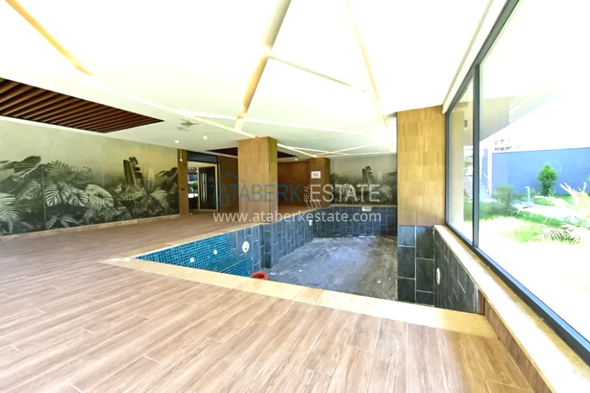 Apartment 1+1 with sea view in a prestigious complex — Kargicak district, 200 meters from the sea 22
