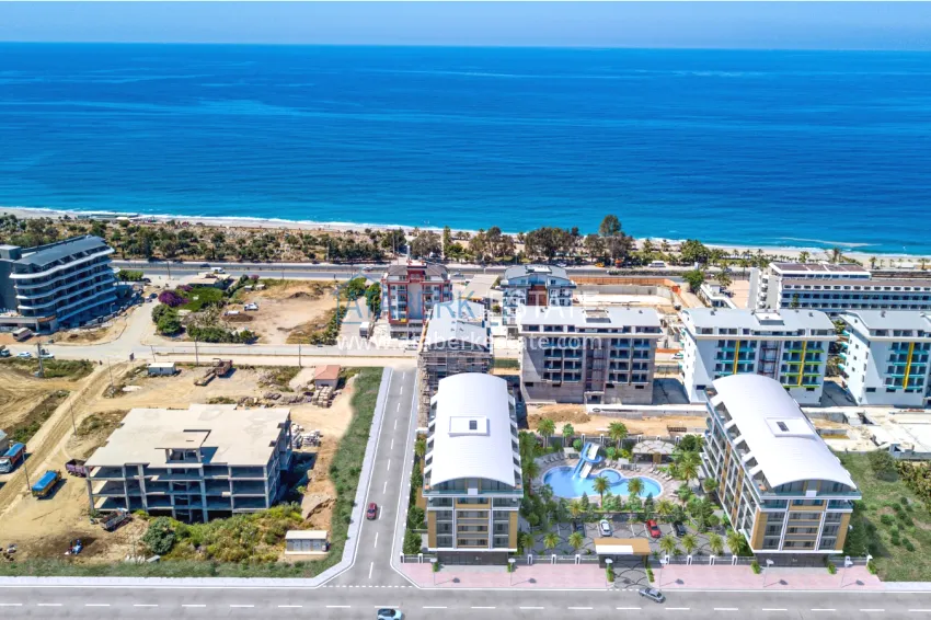 Apartment 1+1 with sea view in a prestigious complex — Kargicak district, 200 meters from the sea 2