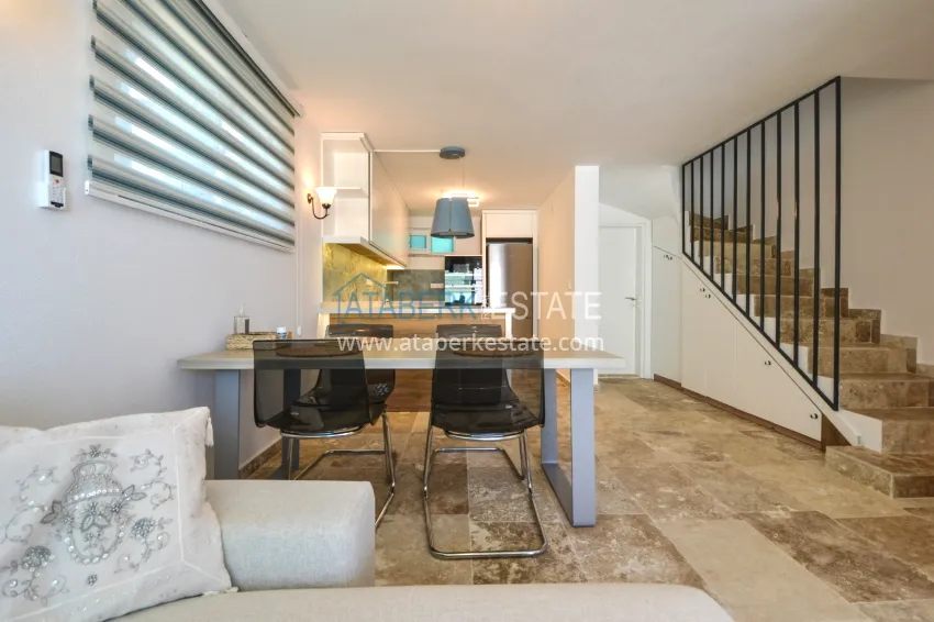 Purchase Duplex with views in a townhouse-type complex on the beachfront - Alanya, Kargicak district 3 