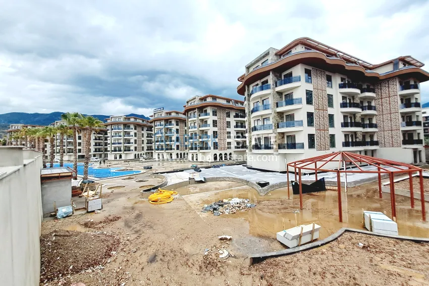 1+1 apartment with a fine finish in Alanya - Oba district 6