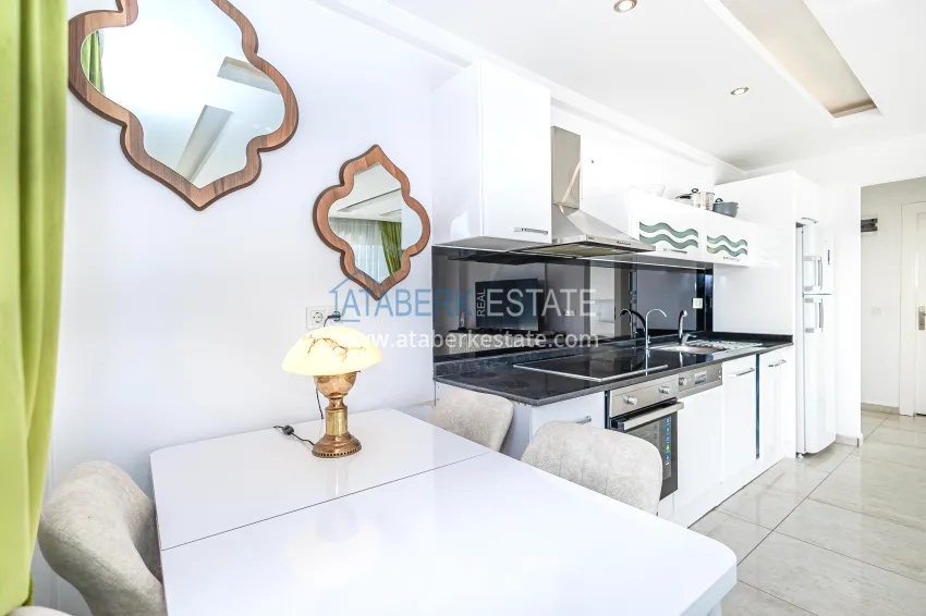 Purchase Apartment 1+1 with furniture and sea view — Kestel, Alanya 7