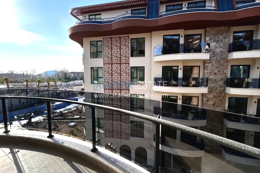 Purchase 1+1 apartment with a fine finish in Alanya - Oba district 9