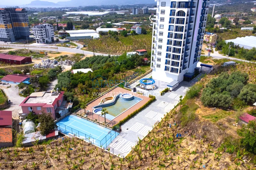 Investment property in Alanya! Sales start! New project in Mahmutlar district 7