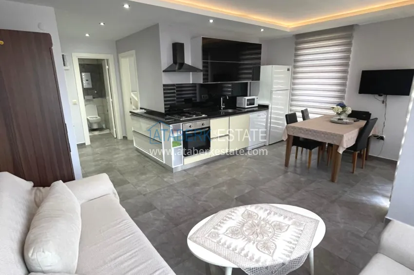 Purchase Furnished 1+1 apartment in the prestigious Oba area — suitable for obtaining a residence permit 2 