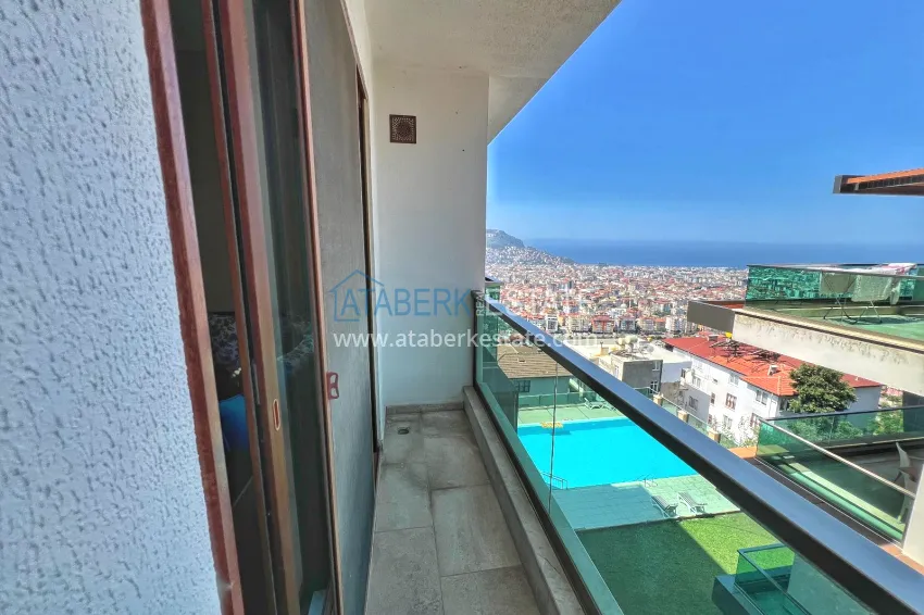 Purchase Panoramic 5+1 duplex with separate kitchen in the center of Alanya, Bektash - suitable for citizenship 29