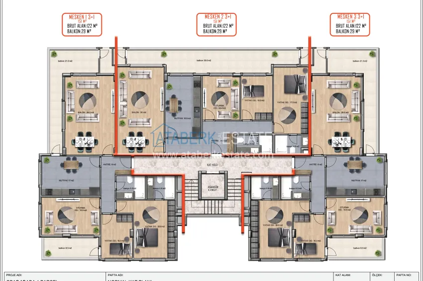 Buy cheap New residential complex - primary property from a developer in Oba, Alanya 1