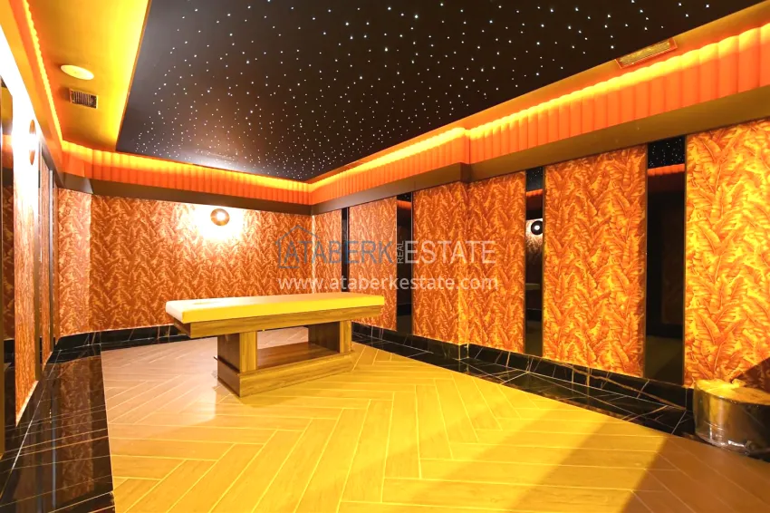 1+1 apartment in a premium complex at the final stage of construction — Tosmur district, Alanya 10