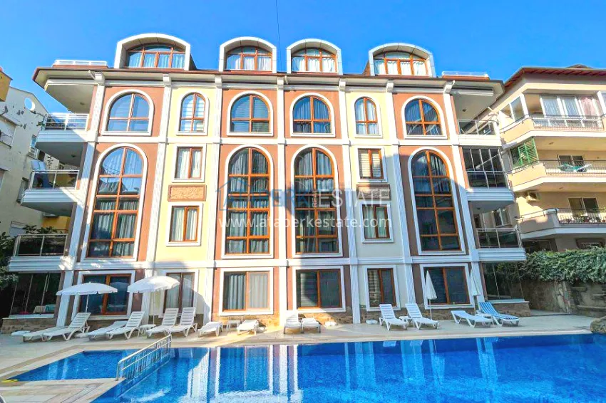 Cozy furnished 2+1 apartment 350 meters from the sea - Oba district, Alanya 1