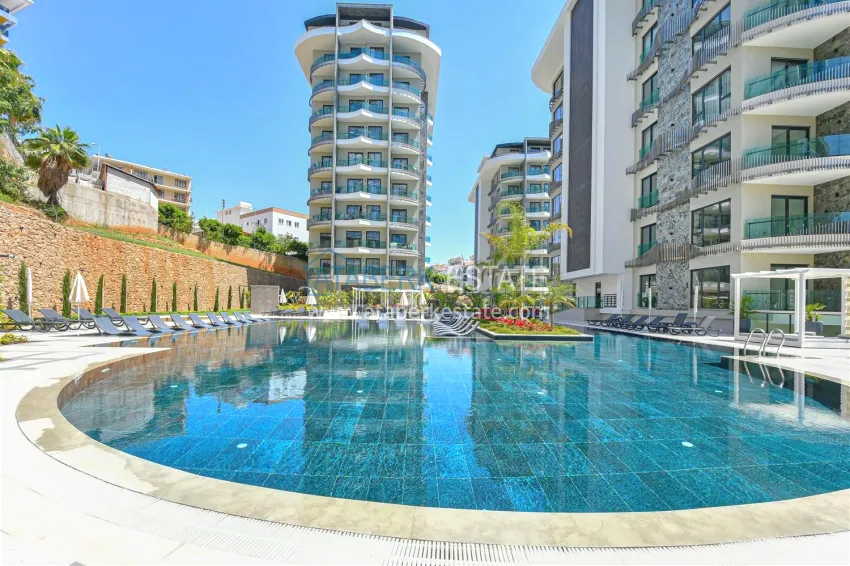 1+1 apartment in a premium complex at the final stage of construction — Tosmur district, Alanya 2
