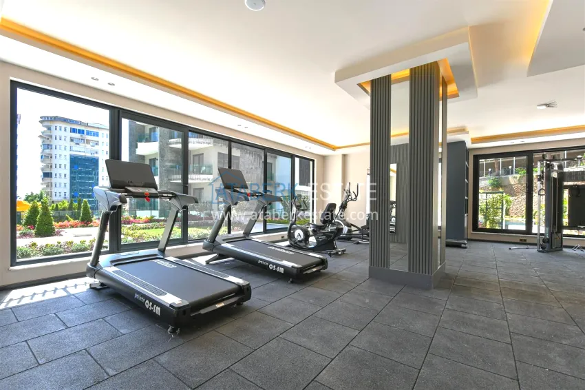 1+1 apartment in a premium complex at the final stage of construction — Tosmur district, Alanya 9
