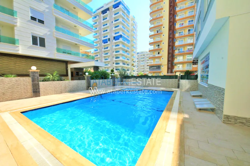 Furnished two-bedroom apartment in a cozy complex - Mahmutlar, Alanya 1