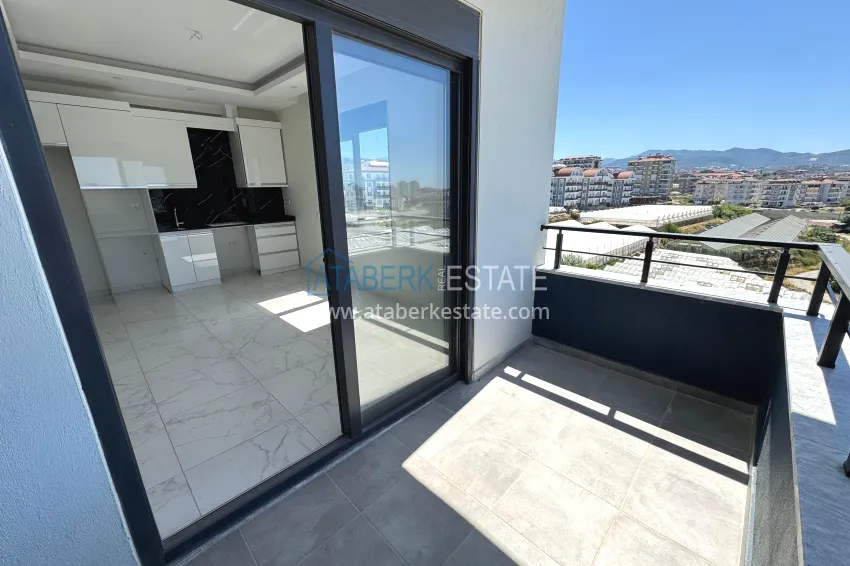 Purchase 1+1 apartment from the owner in a new complex - Payallar district, Alanya, 56 m2, 2nd floor 12