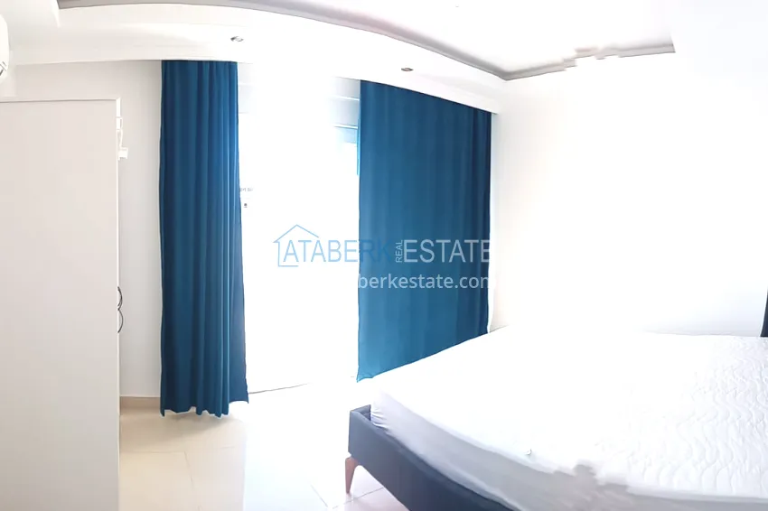 Purchase Penthouse with sea view 200 meters from the beach — Alanya, Mahmutlar 17