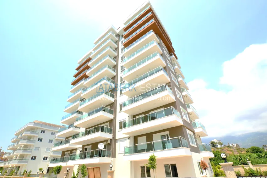 Penthouse with sea view 200 meters from the beach — Alanya, Mahmutlar 3