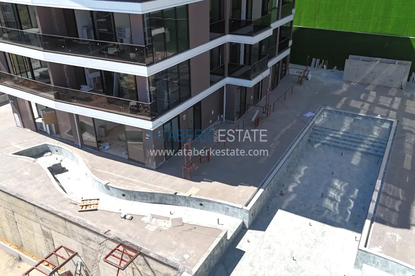 🔥Our new shared construction project with a good location - the center of Alanya, Cleopatra beach area 10