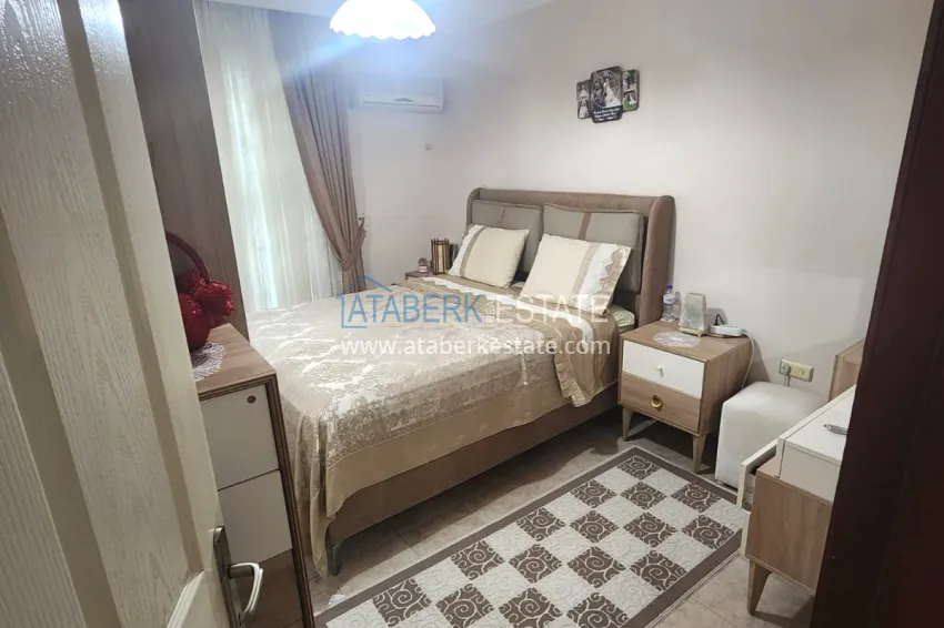 Purchase 2+1 apartment with a separate kitchen, suitable for a residence permit and citizenship in Oba, Alanya 11