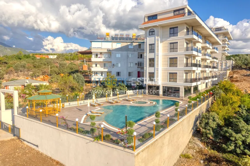 Affordable primary property with sea view - Kestel district, Alanya 11