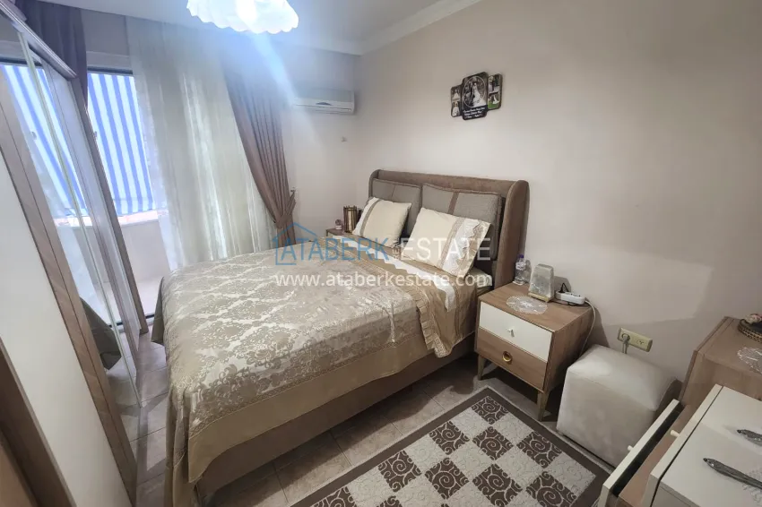 Purchase 2+1 apartment with a separate kitchen, suitable for a residence permit and citizenship in Oba, Alanya 12