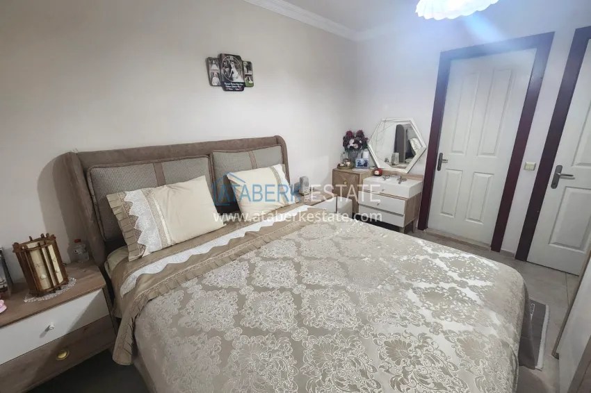 Purchase 2+1 apartment with a separate kitchen, suitable for a residence permit and citizenship in Oba, Alanya 13