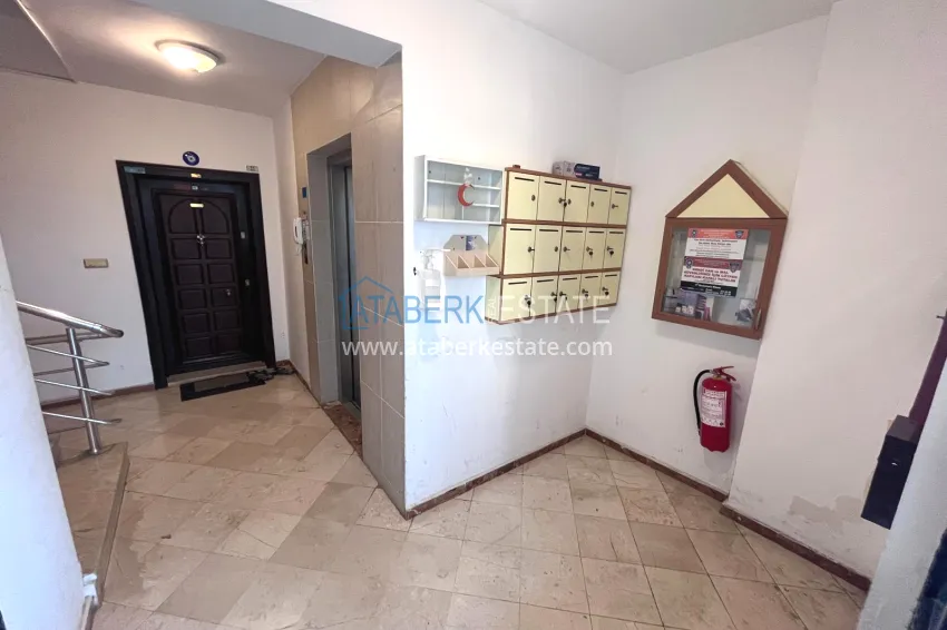 2+1 apartment with a separate kitchen, suitable for a residence permit and citizenship in Oba, Alanya 13