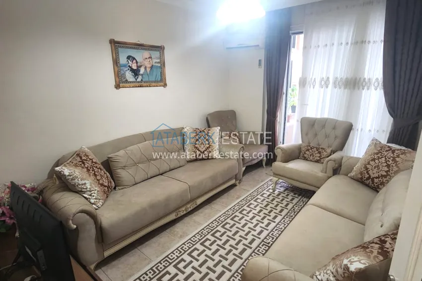 Purchase 2+1 apartment with a separate kitchen, suitable for a residence permit and citizenship in Oba, Alanya 15