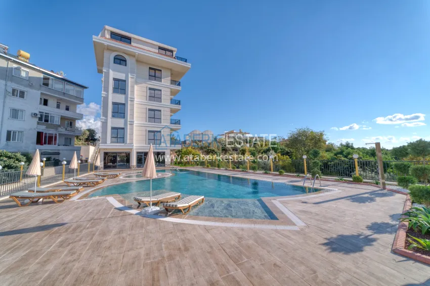 Affordable primary property with sea view - Kestel district, Alanya 15
