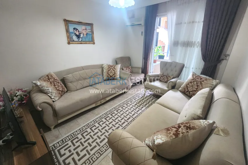 Purchase 2+1 apartment with a separate kitchen, suitable for a residence permit and citizenship in Oba, Alanya 16