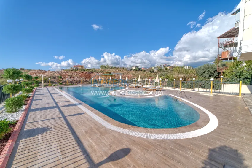 Affordable primary property with sea view - Kestel district, Alanya 17