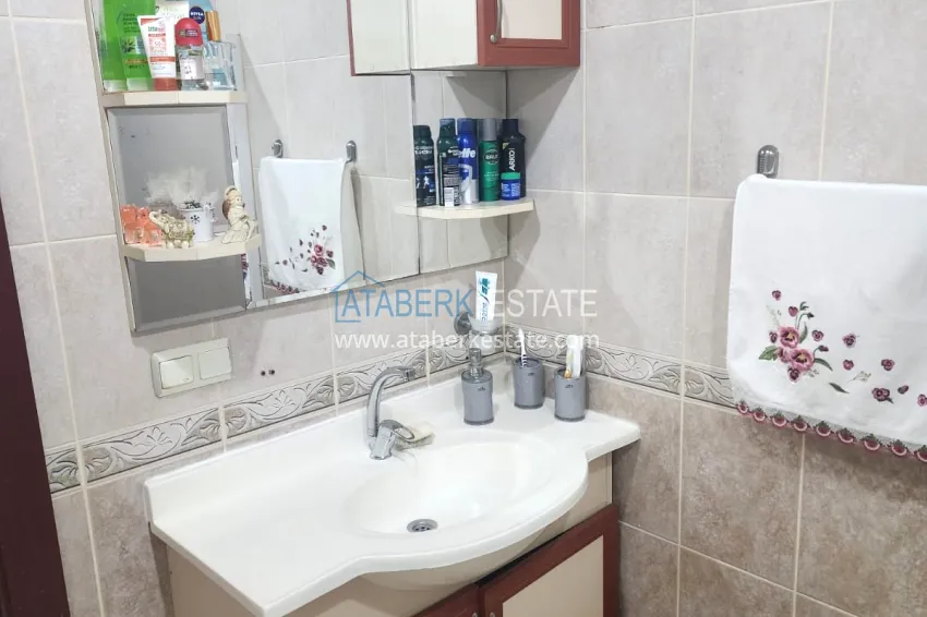 Purchase 2+1 apartment with a separate kitchen, suitable for a residence permit and citizenship in Oba, Alanya 19