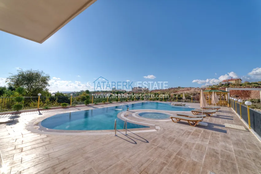 Affordable primary property with sea view - Kestel district, Alanya 19