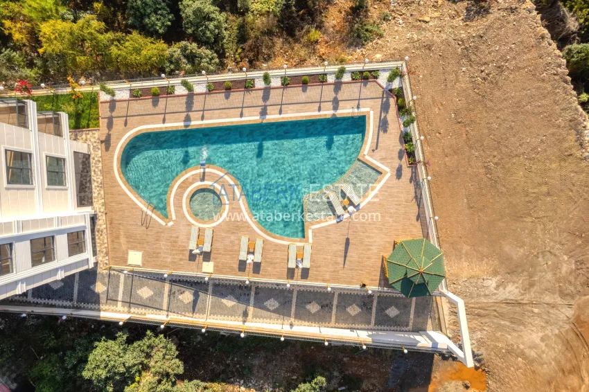 Affordable primary property with sea view - Kestel district, Alanya 20