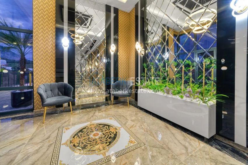 Furnished apartment with new furnishings - Kestel, Alanya 26