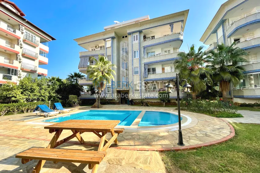 2+1 apartment with a separate kitchen, suitable for a residence permit and citizenship in Oba, Alanya 2