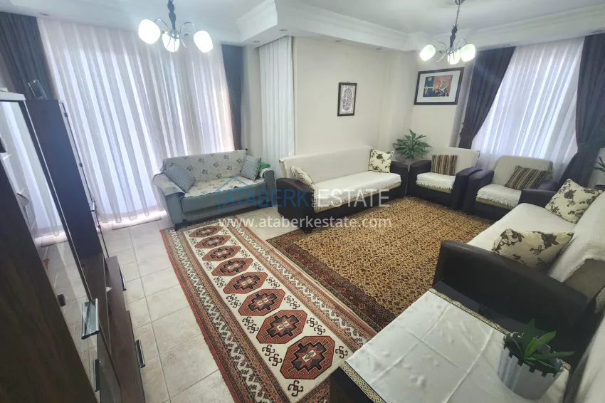 Purchase 2+1 apartment with a separate kitchen, suitable for a residence permit and citizenship in Oba, Alanya 4