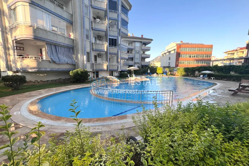2+1 apartment with a separate kitchen, suitable for a residence permit and citizenship in Oba, Alanya 4