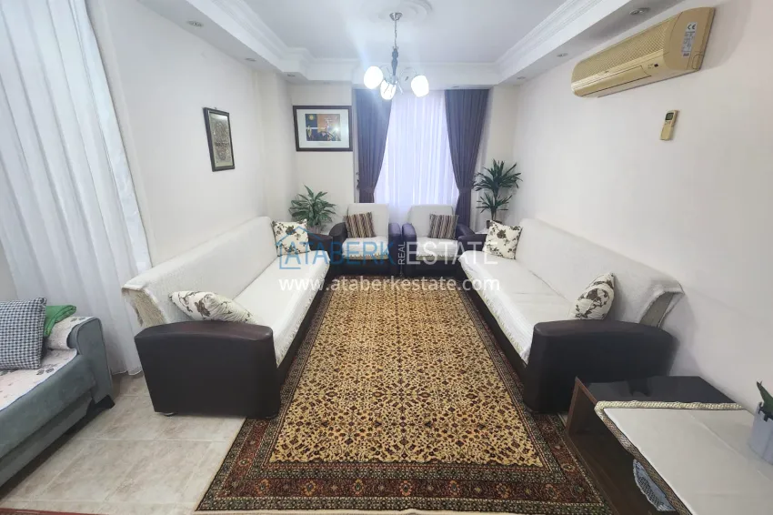 Purchase 2+1 apartment with a separate kitchen, suitable for a residence permit and citizenship in Oba, Alanya 8