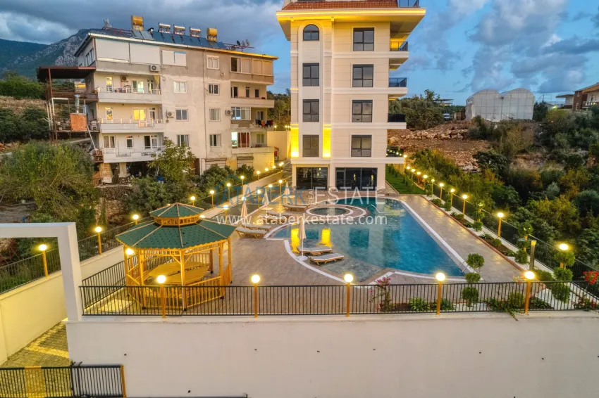 Affordable primary property with sea view - Kestel district, Alanya 8