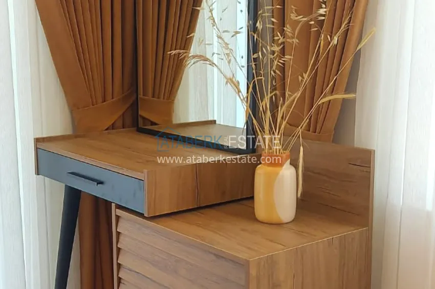 Purchase One bedroom apartment with furniture and two balconies — Alanya, Mahmutlar district 10