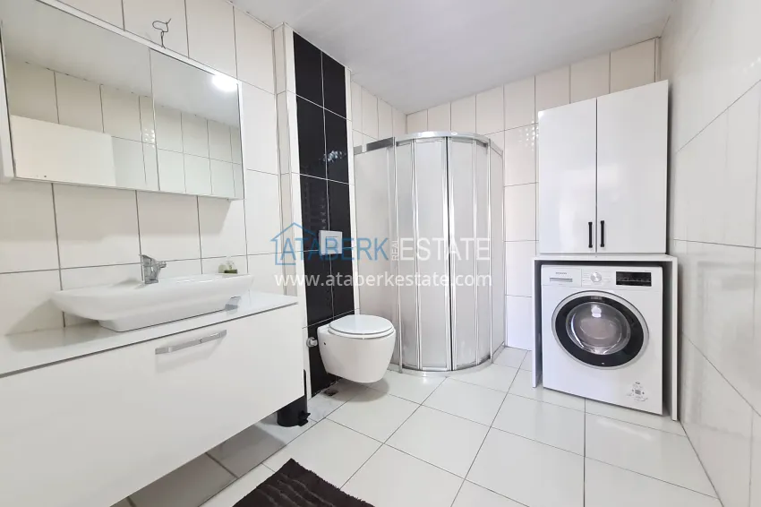 Purchase One bedroom apartment with furniture and two balconies — Alanya, Mahmutlar district 11