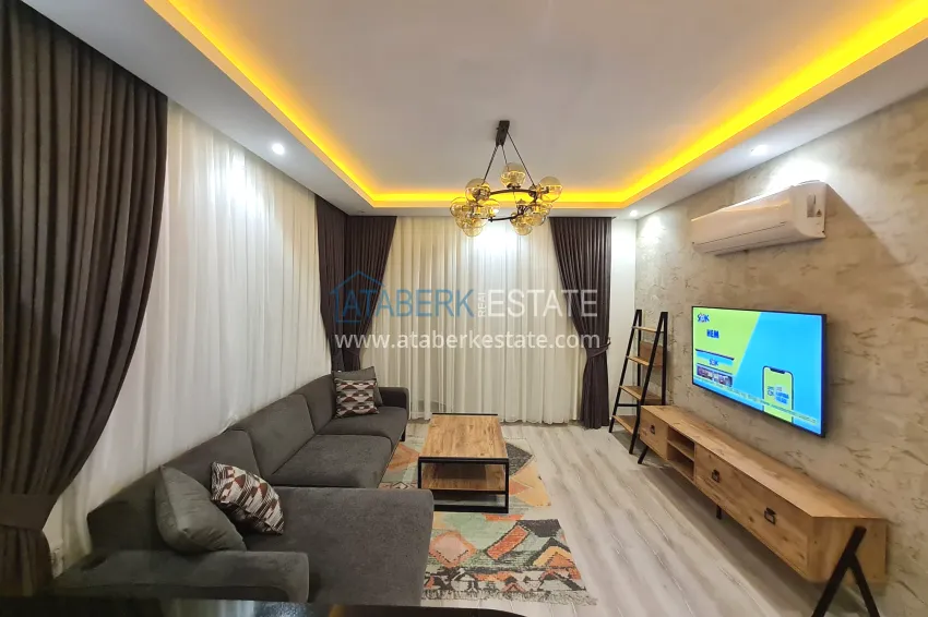 Purchase One bedroom apartment with furniture and two balconies — Alanya, Mahmutlar district 3
