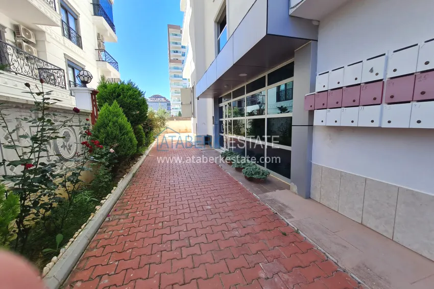 One bedroom apartment with furniture and two balconies — Alanya, Mahmutlar district 5