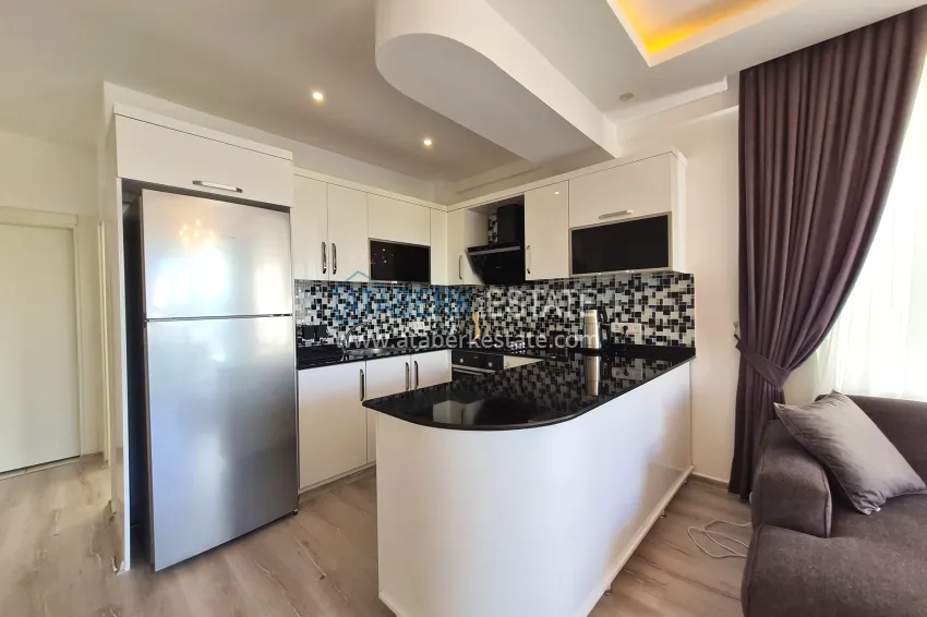 Purchase One bedroom apartment with furniture and two balconies — Alanya, Mahmutlar district 5